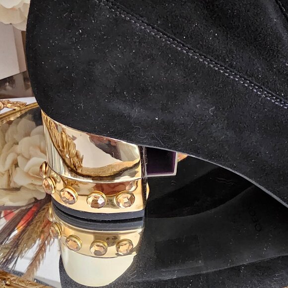 Geox Respira Ankle Boots ,Size 10,5, Goat Suede - Picture 8 of 8